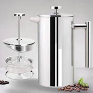 פרנץ פרס פלדת אל-חלד 1000 מ״ל - French Press Stain