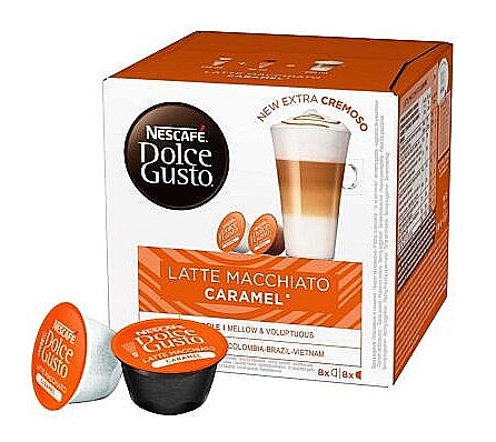 דולצ'ה גוסטו לאטה מקיאטו קרמל - Dolce Gusto Latte 